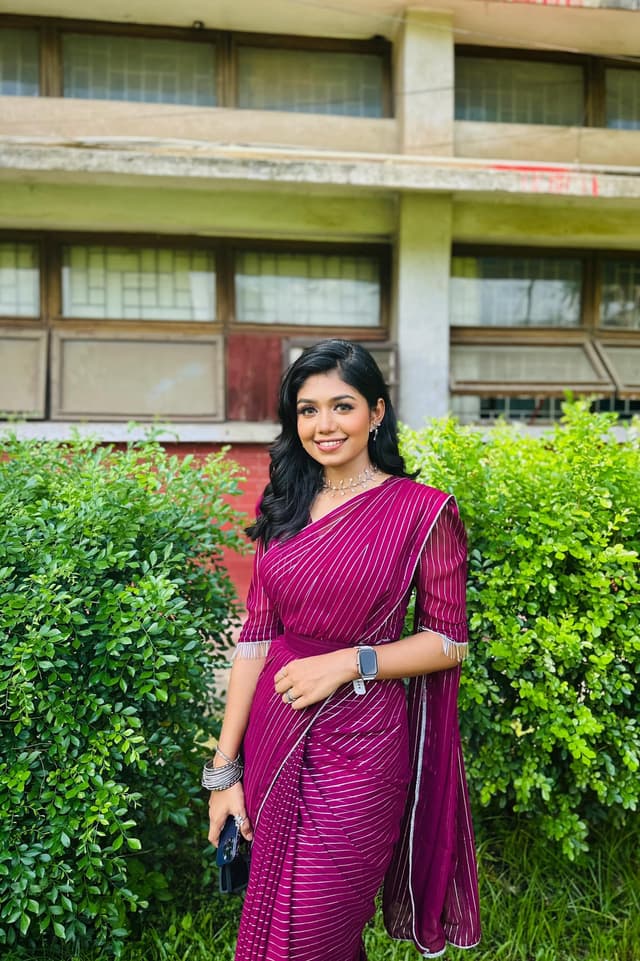 Cotton Pink Saree for Wedding