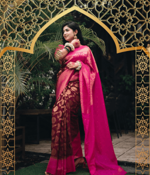 PINK WEDDING SAREE